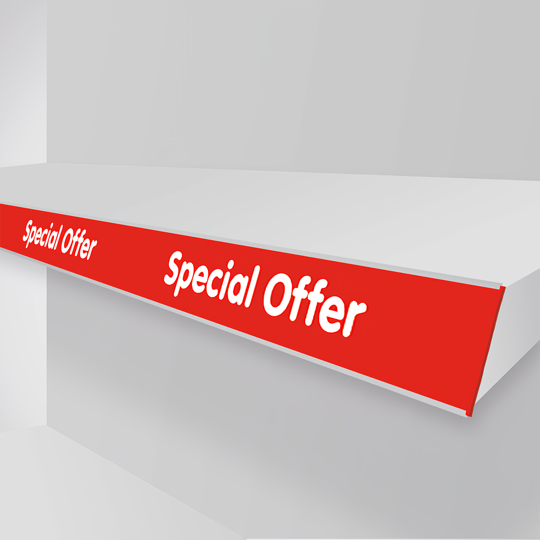 Custom Shelf Edge Strips
