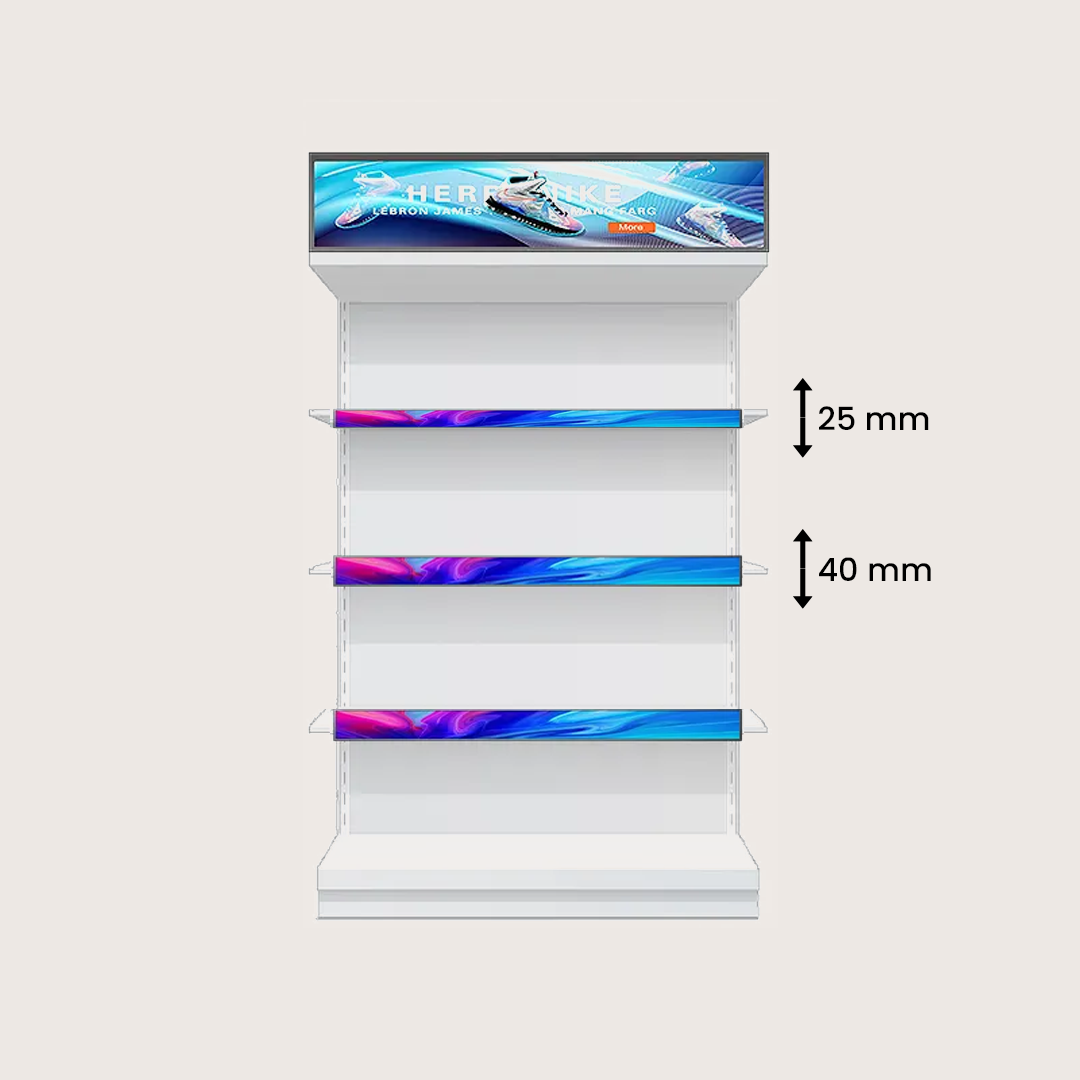 Custom Shelf Edge Strips