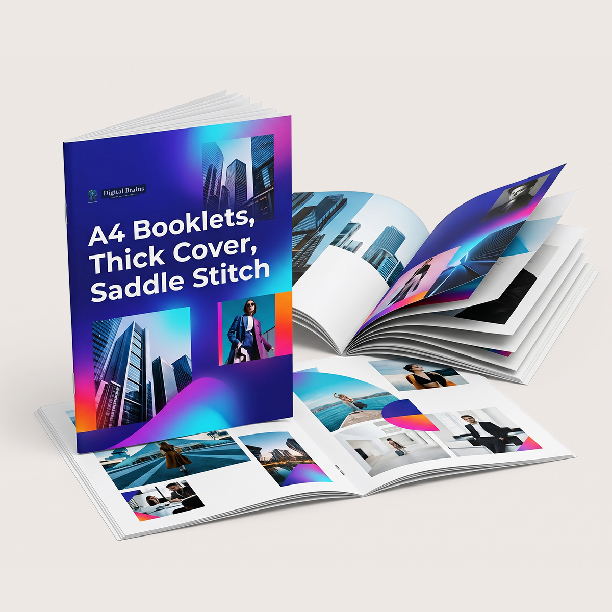 A4 Thick Cover Booklet