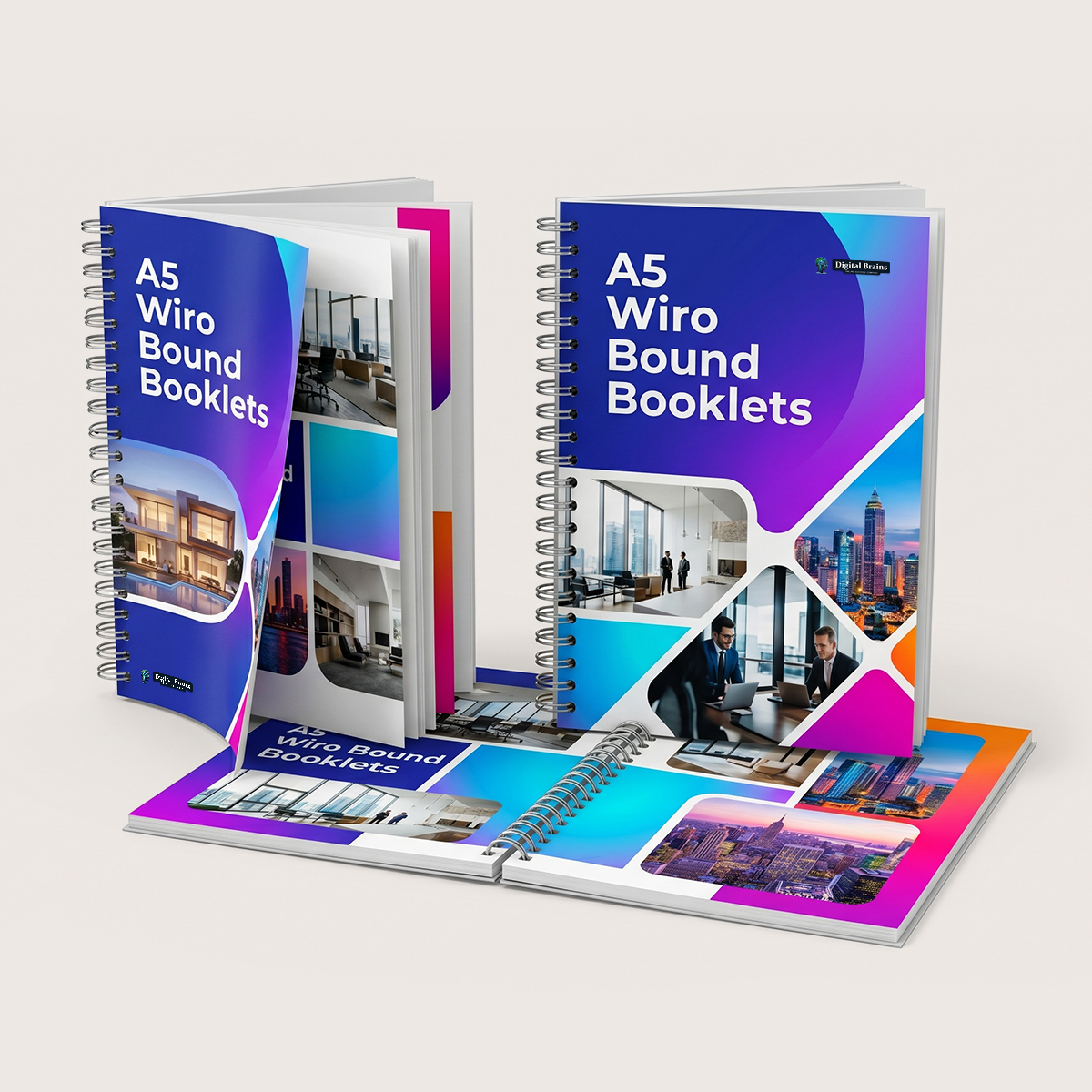 A5 Wiro Bound Booklet
