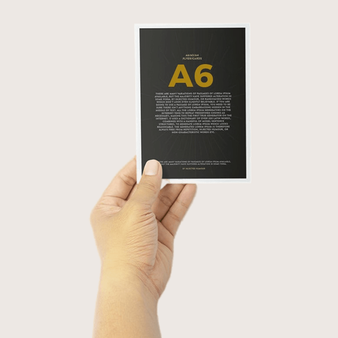 A6 Leaflet