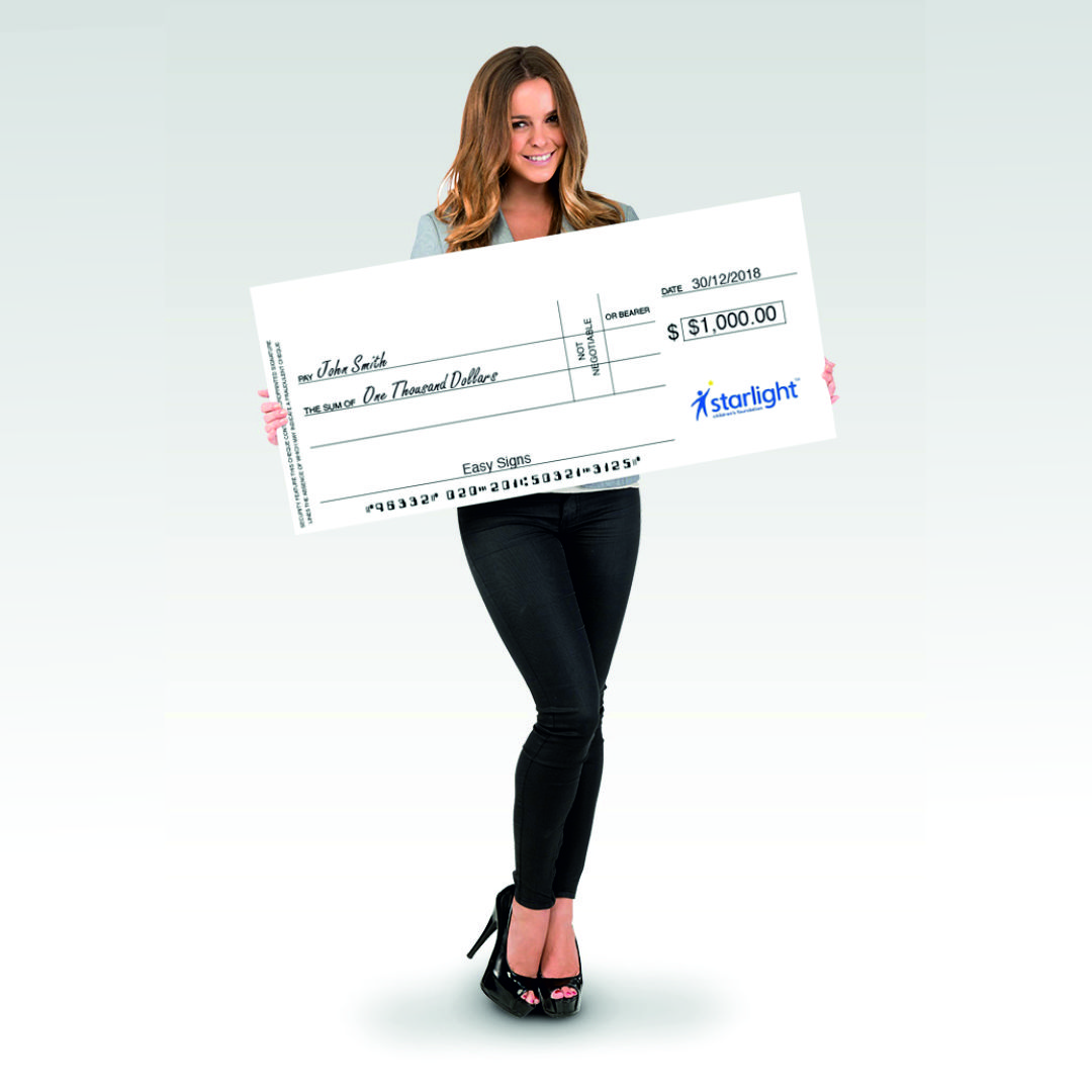 Large Printed Cheques