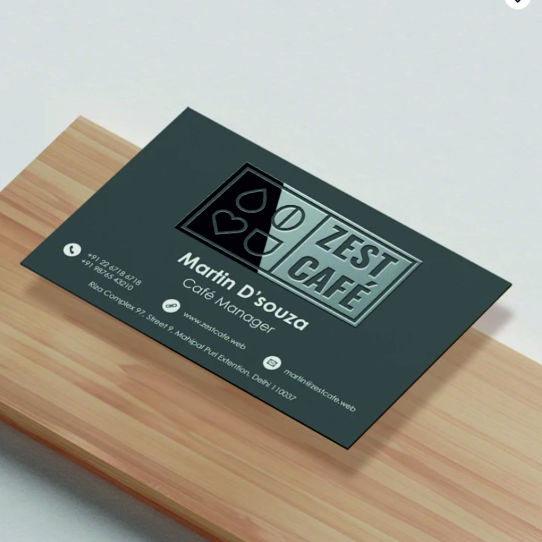Spot UV Business Cards