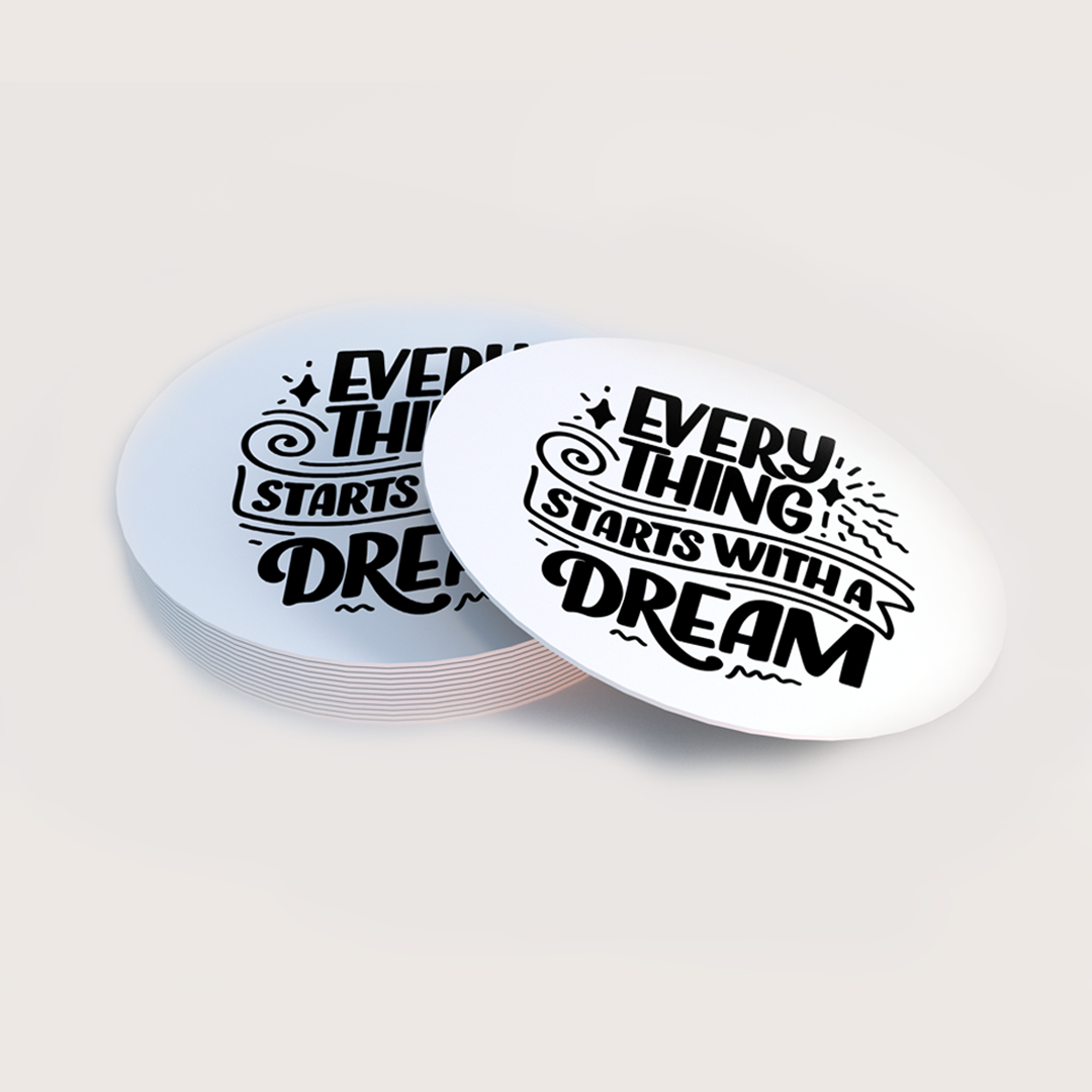 Custom Round Acrylic Coasters