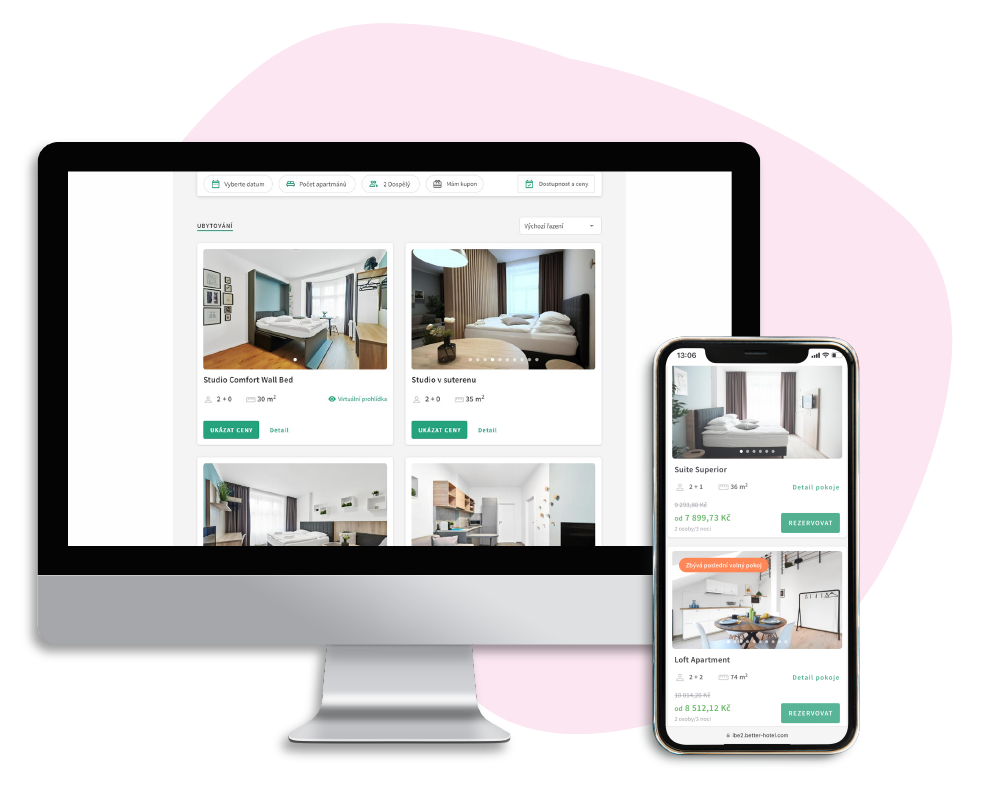 Booking Website Design