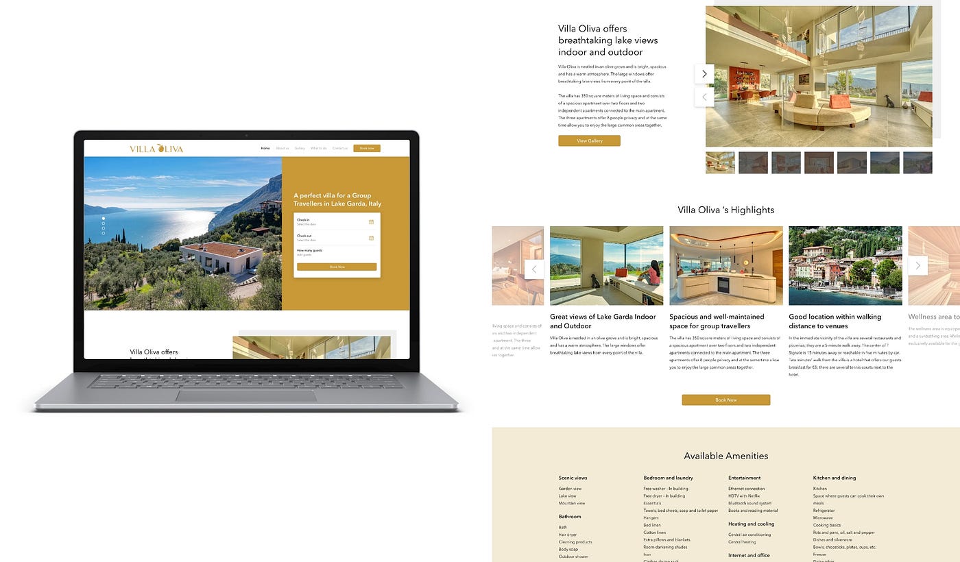 Booking Website