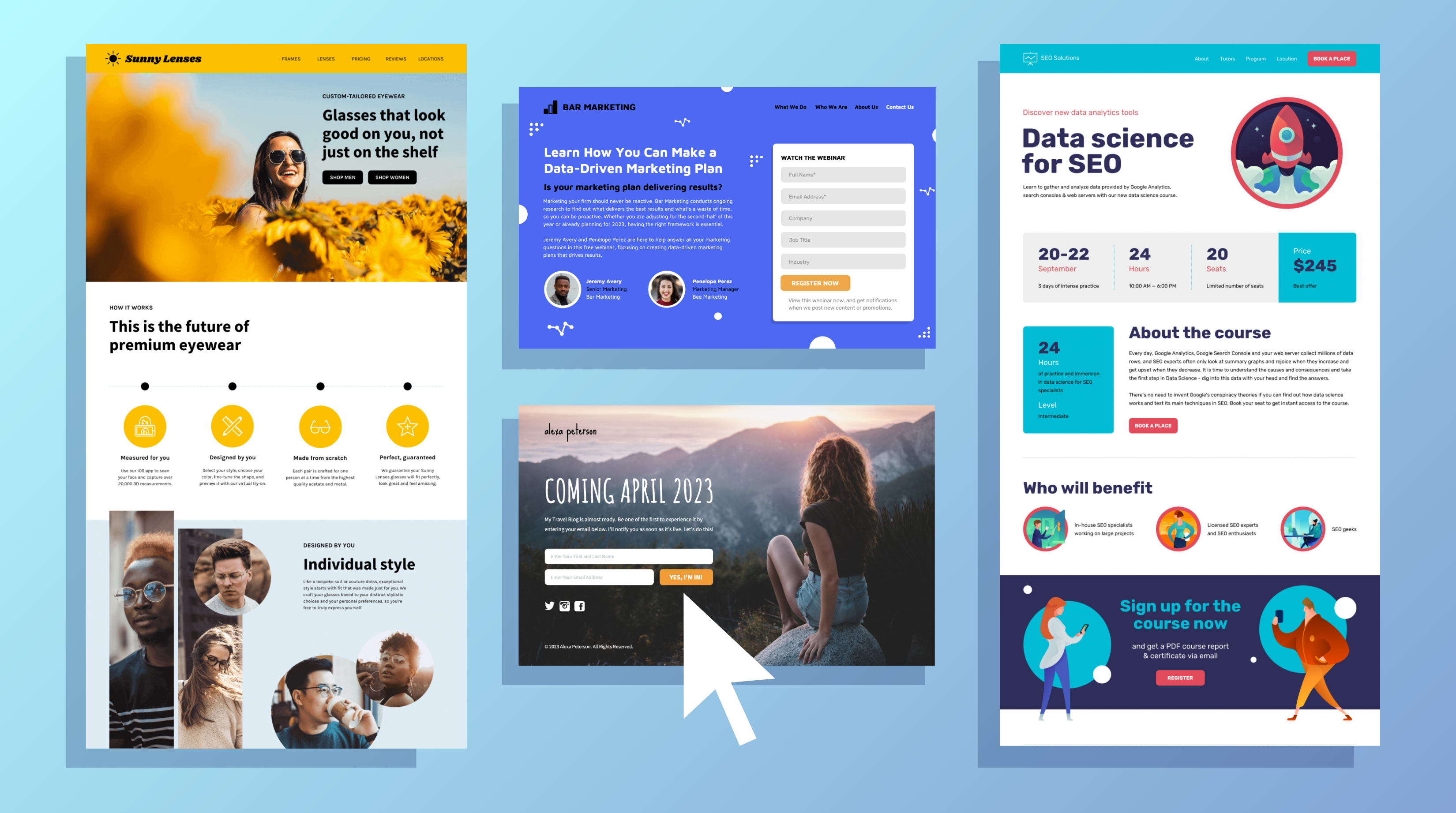 Professional Landing Pages